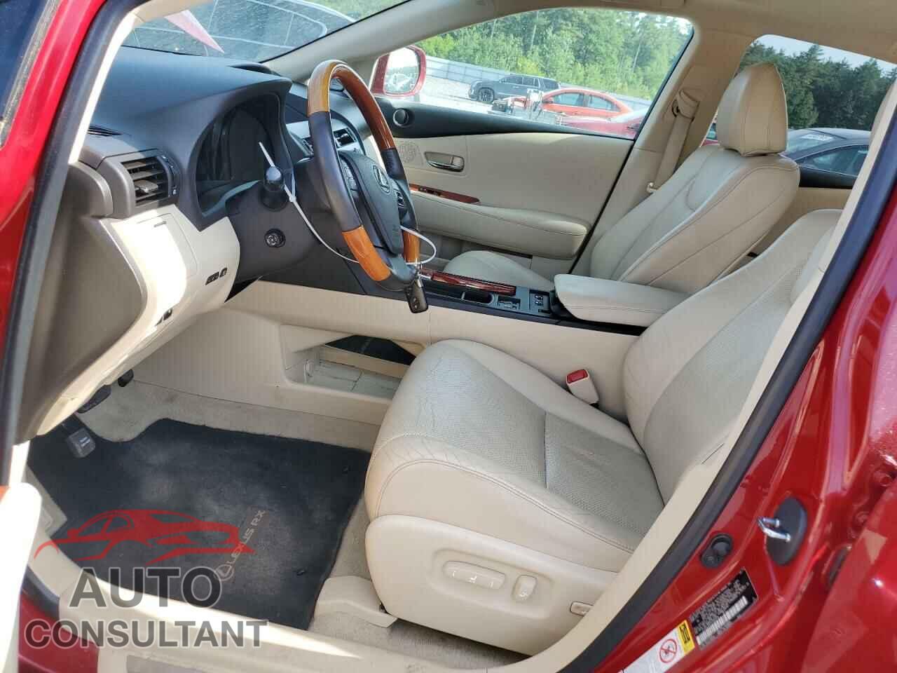 LEXUS RX350 2012 - 2T2ZK1BA7CC085308