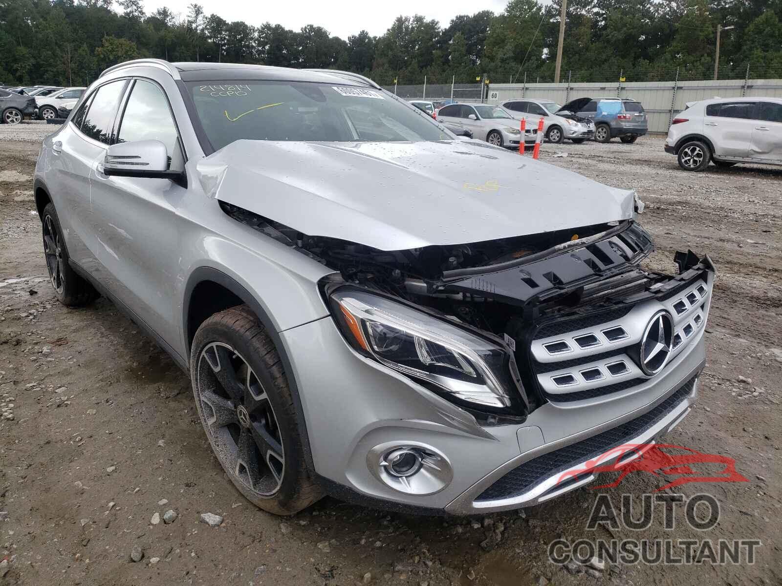 MERCEDES-BENZ GLA-CLASS 2019 - WDCTG4EB6KU007518