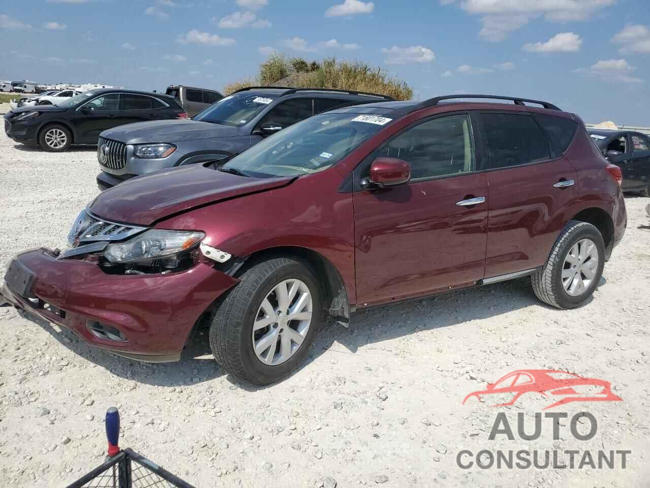NISSAN MURANO 2012 - JN8AZ1MU2CW113662