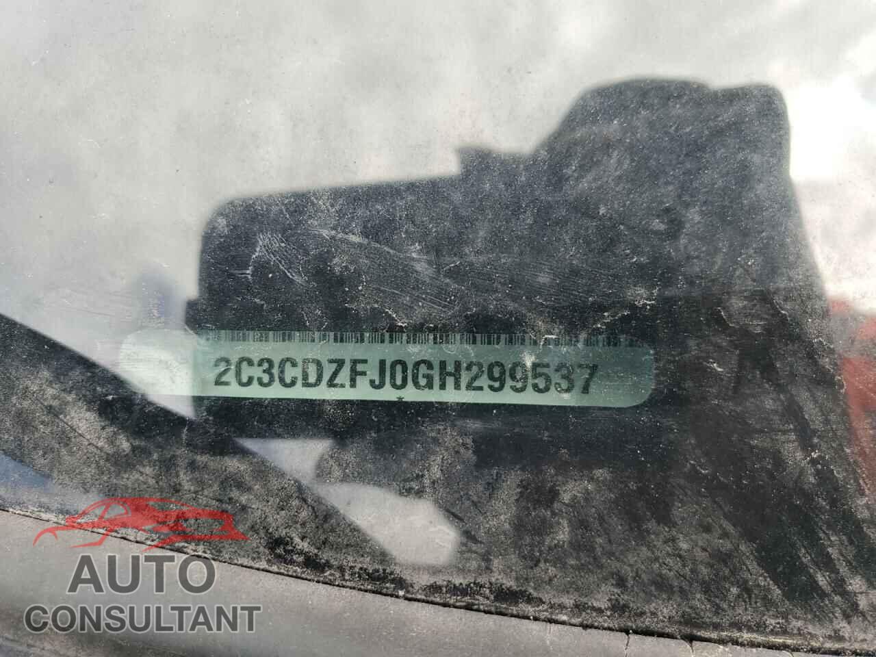 DODGE CHALLENGER 2016 - 2C3CDZFJ0GH299537
