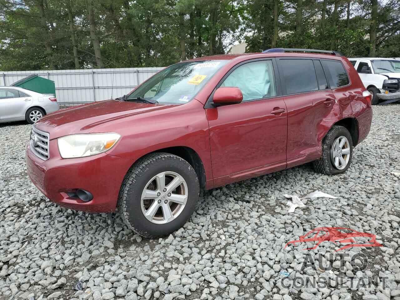 TOYOTA HIGHLANDER 2009 - JTEDS41A892092028
