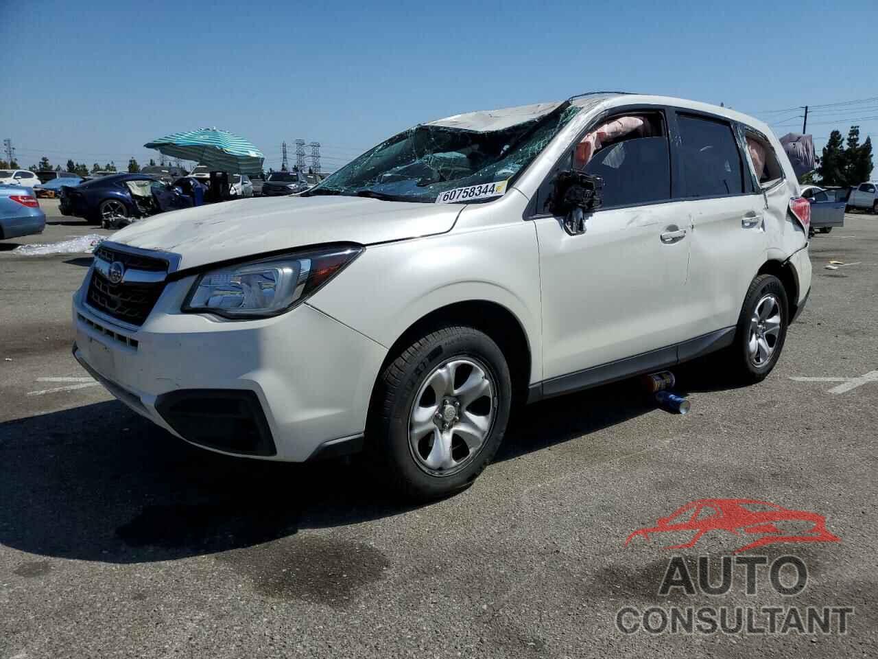 SUBARU FORESTER 2018 - JF2SJAAC6JH523516