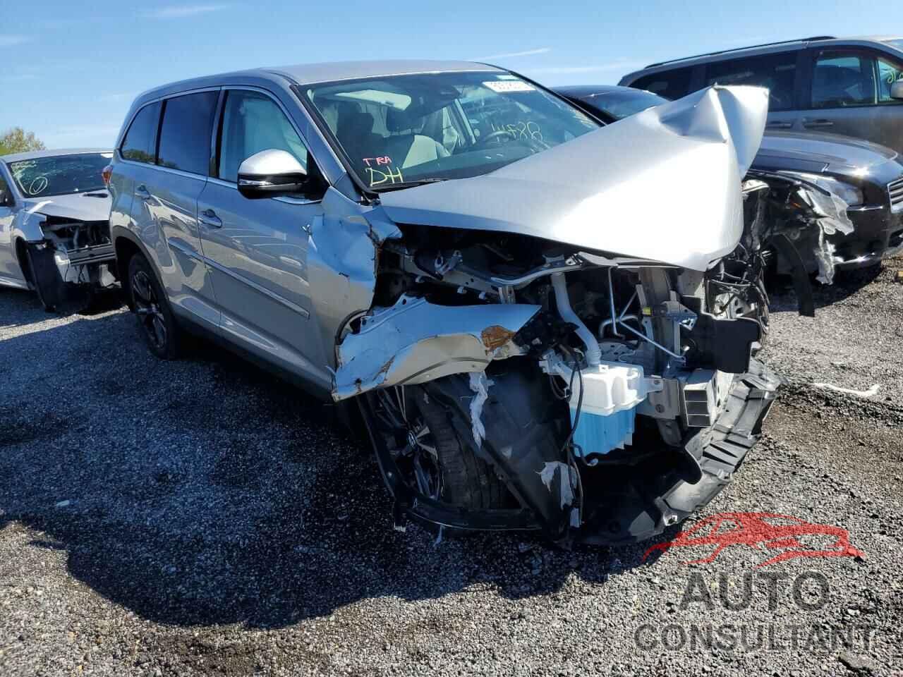 TOYOTA HIGHLANDER 2019 - 5TDBZRFHXKS934165