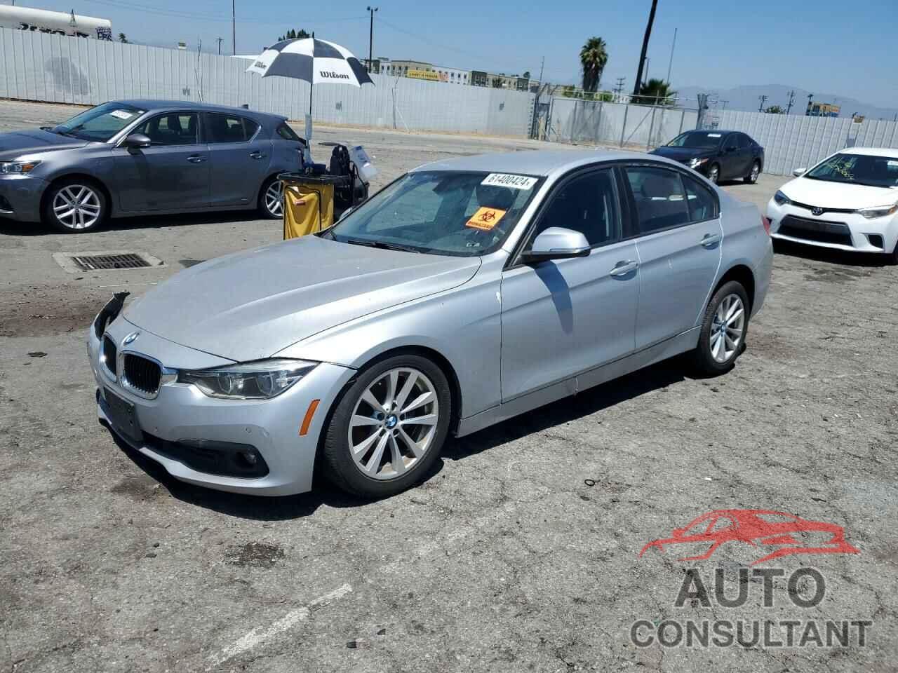 BMW 3 SERIES 2018 - WBA8E1G57JNU89235