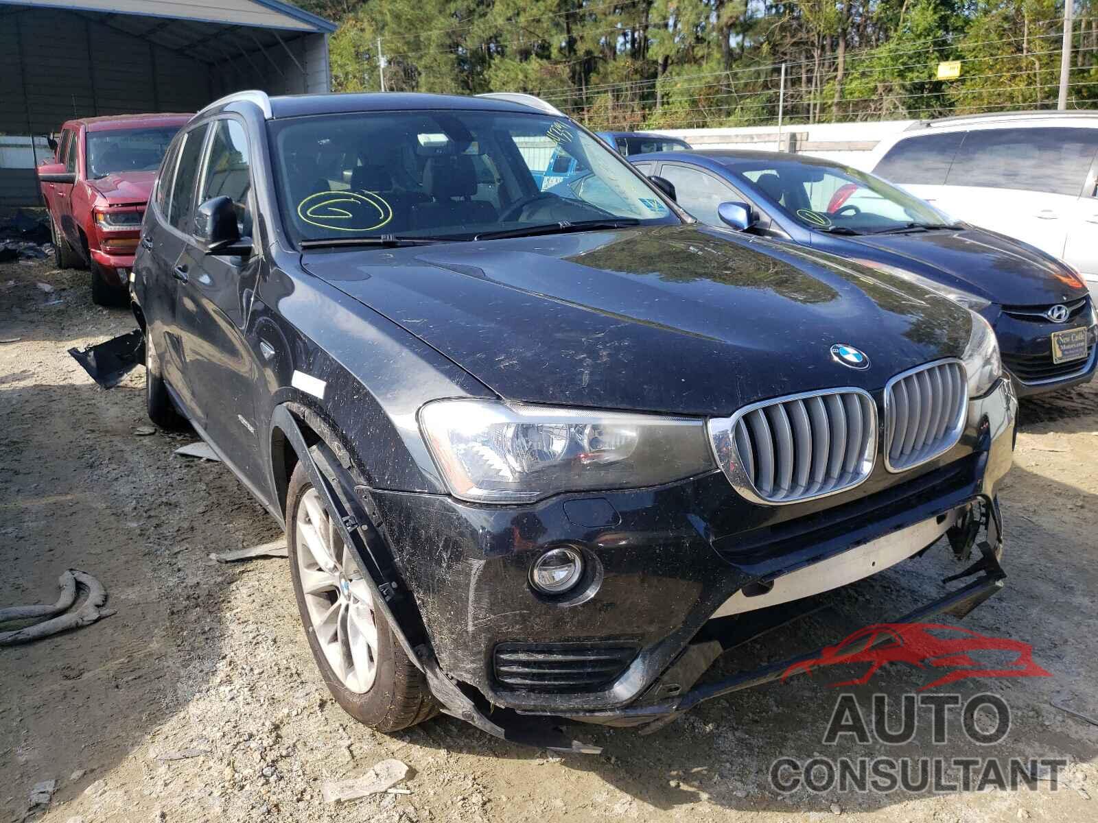 BMW X3 2016 - 5UXWX9C58G0D69279