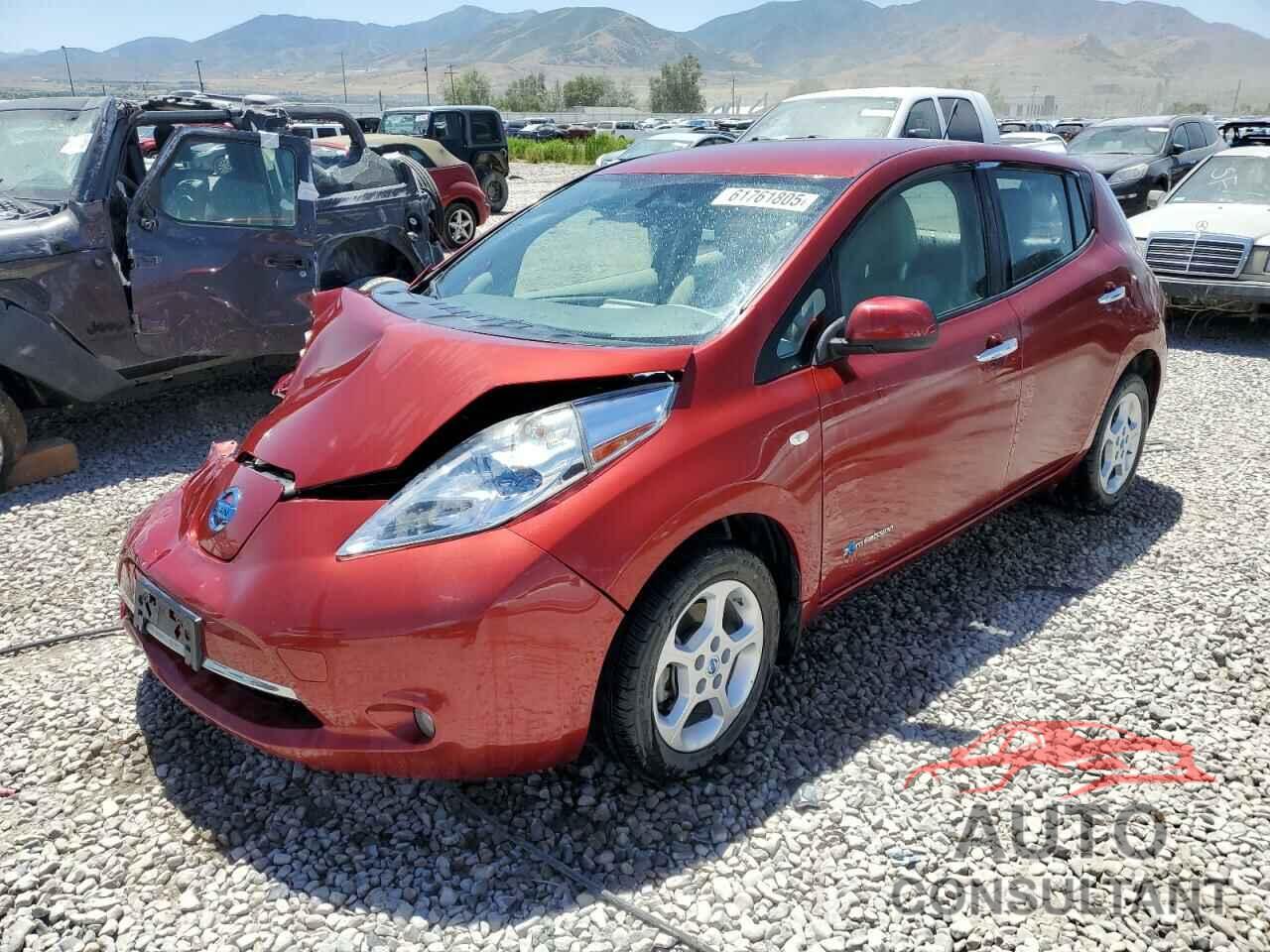 NISSAN LEAF 2012 - JN1AZ0CPXCT026355