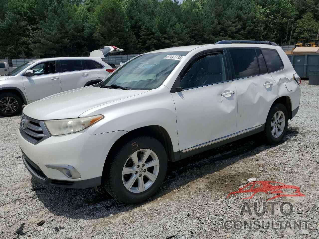 TOYOTA HIGHLANDER 2011 - 5TDZK3EH0BS024851
