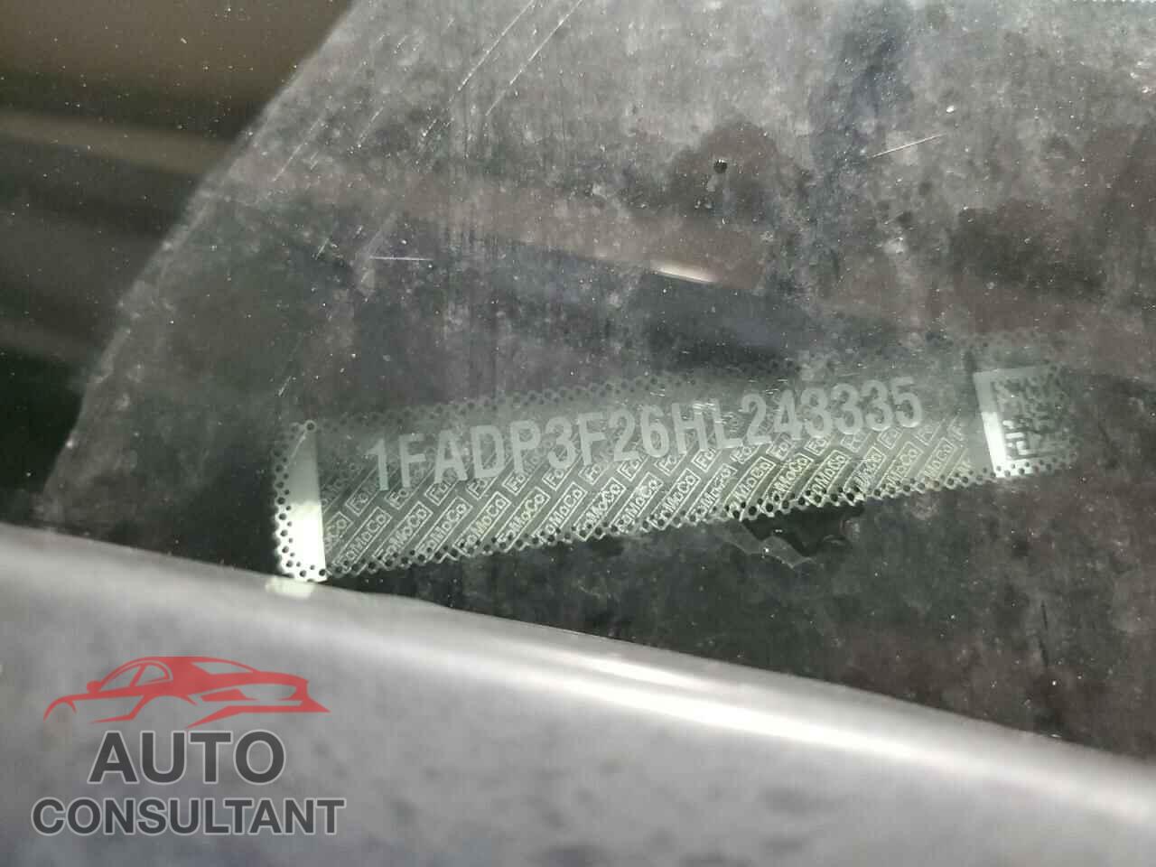 FORD FOCUS 2017 - 1FADP3F26HL243335