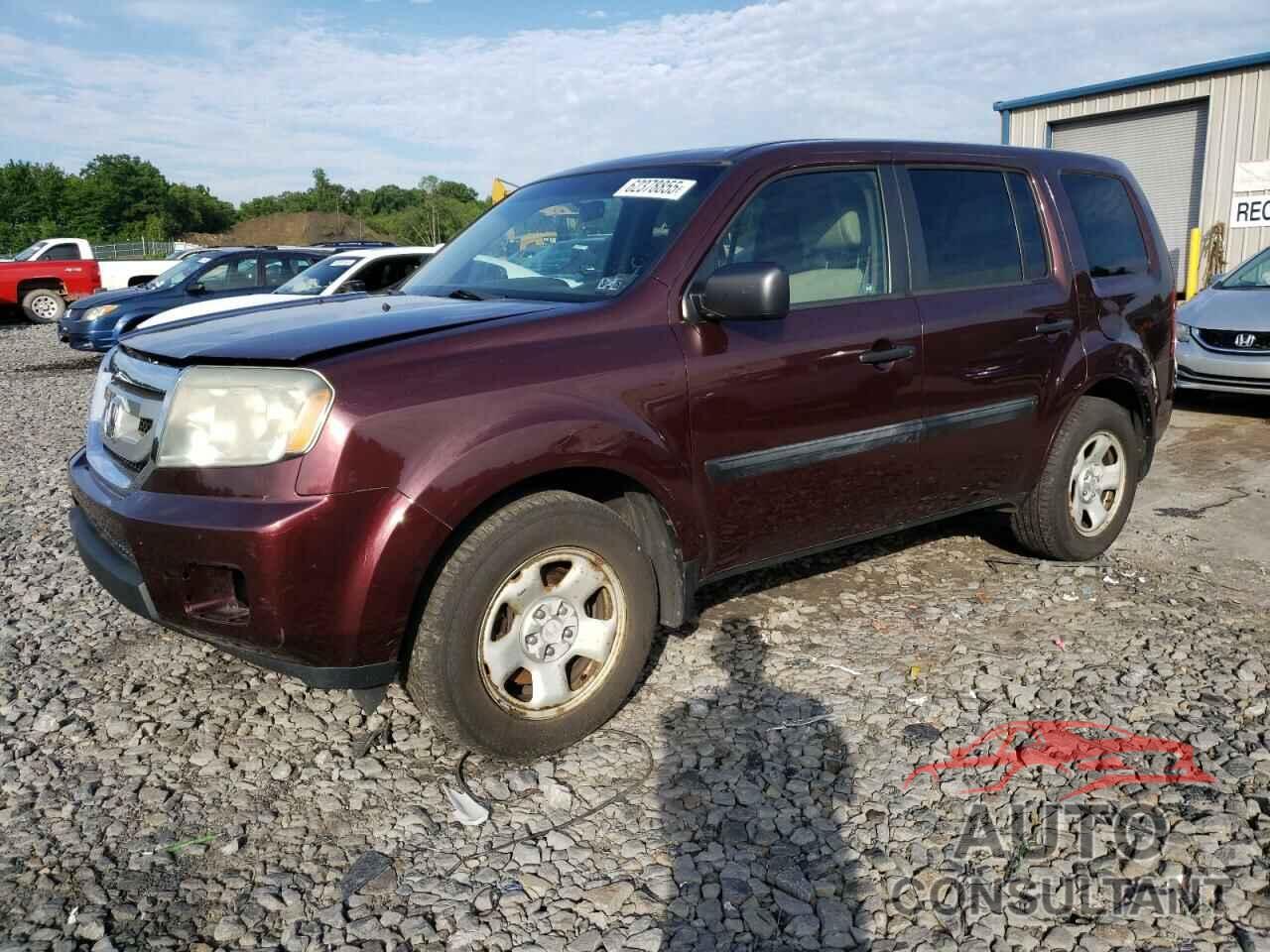 HONDA PILOT 2011 - 5FNYF4H24BB090224