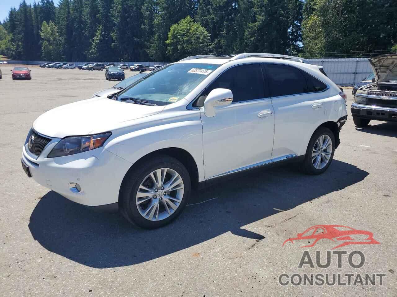 LEXUS RX450 2010 - JTJBC1BA0A2030100