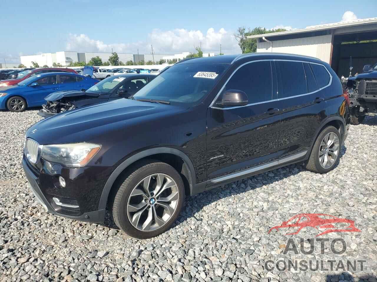BMW X3 2016 - 5UXWX9C57G0D89734