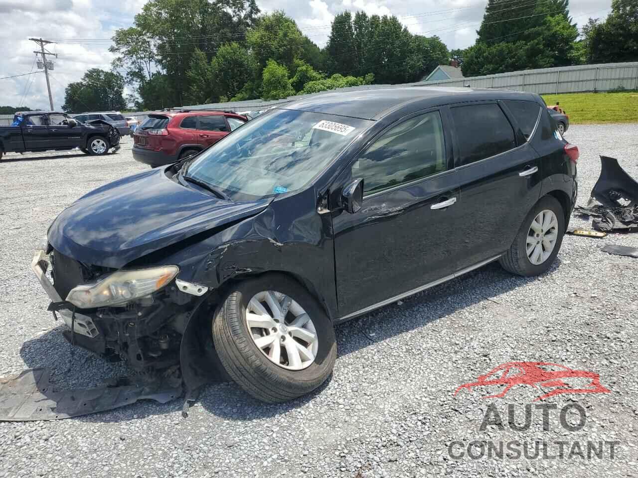 NISSAN MURANO 2012 - JN8AZ1MW6CW233434