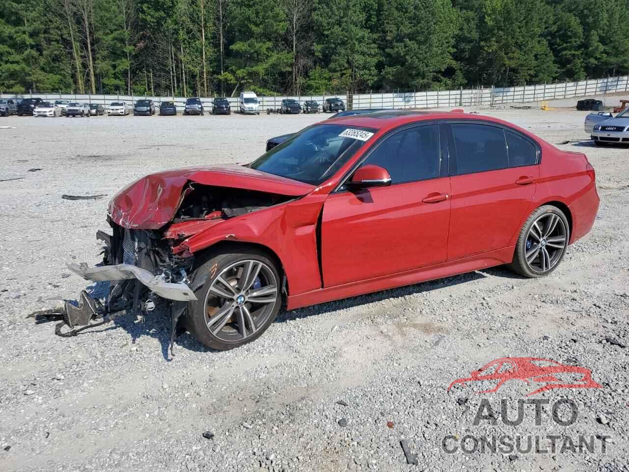 BMW 3 SERIES 2017 - WBA8B3G36HNU36281