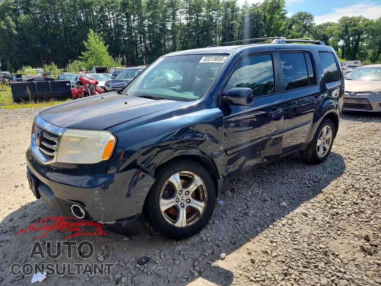 HONDA PILOT 2012 - 5FNYF4H45CB078697