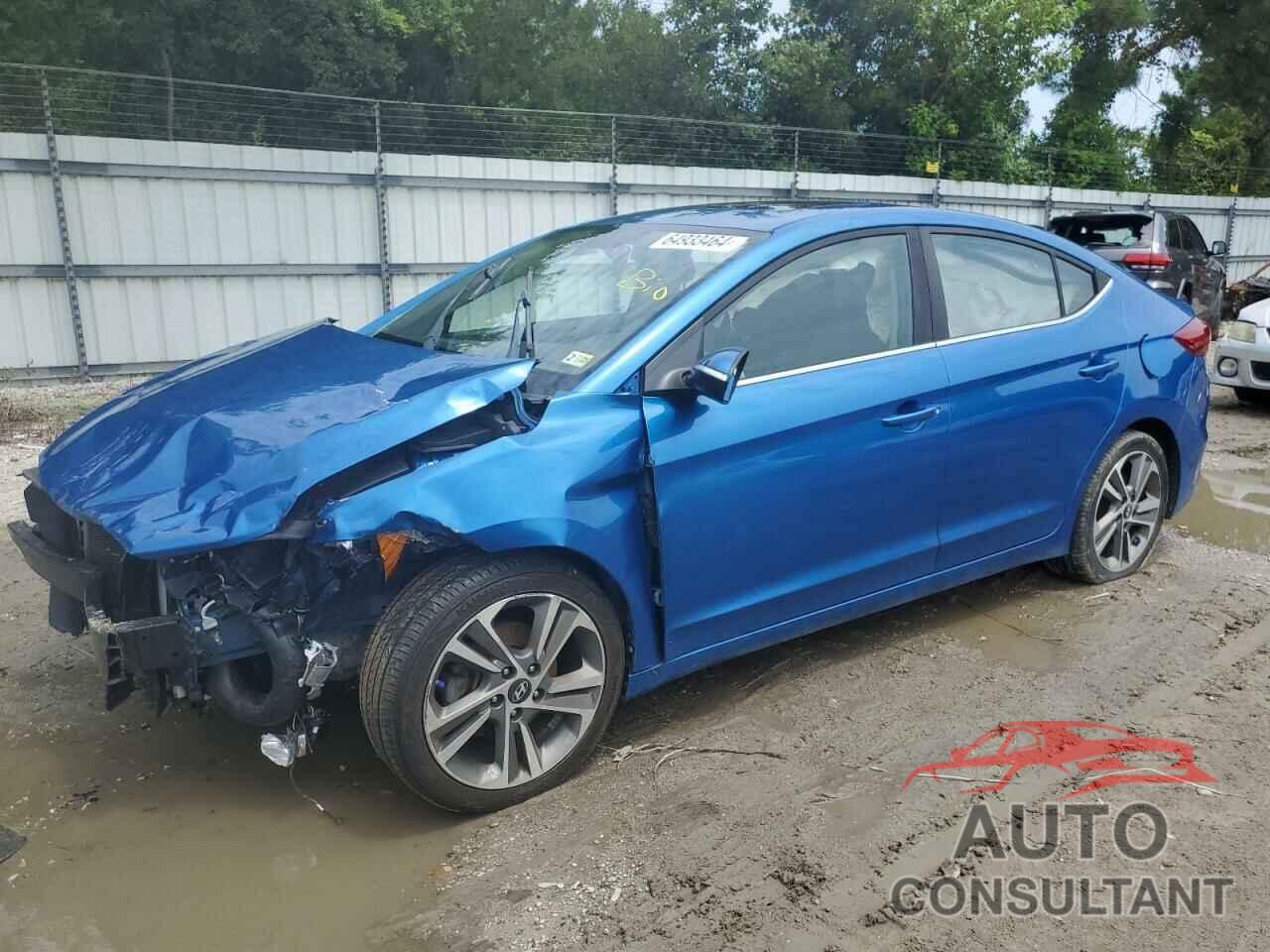 HYUNDAI ELANTRA 2018 - 5NPD84LF0JH288172