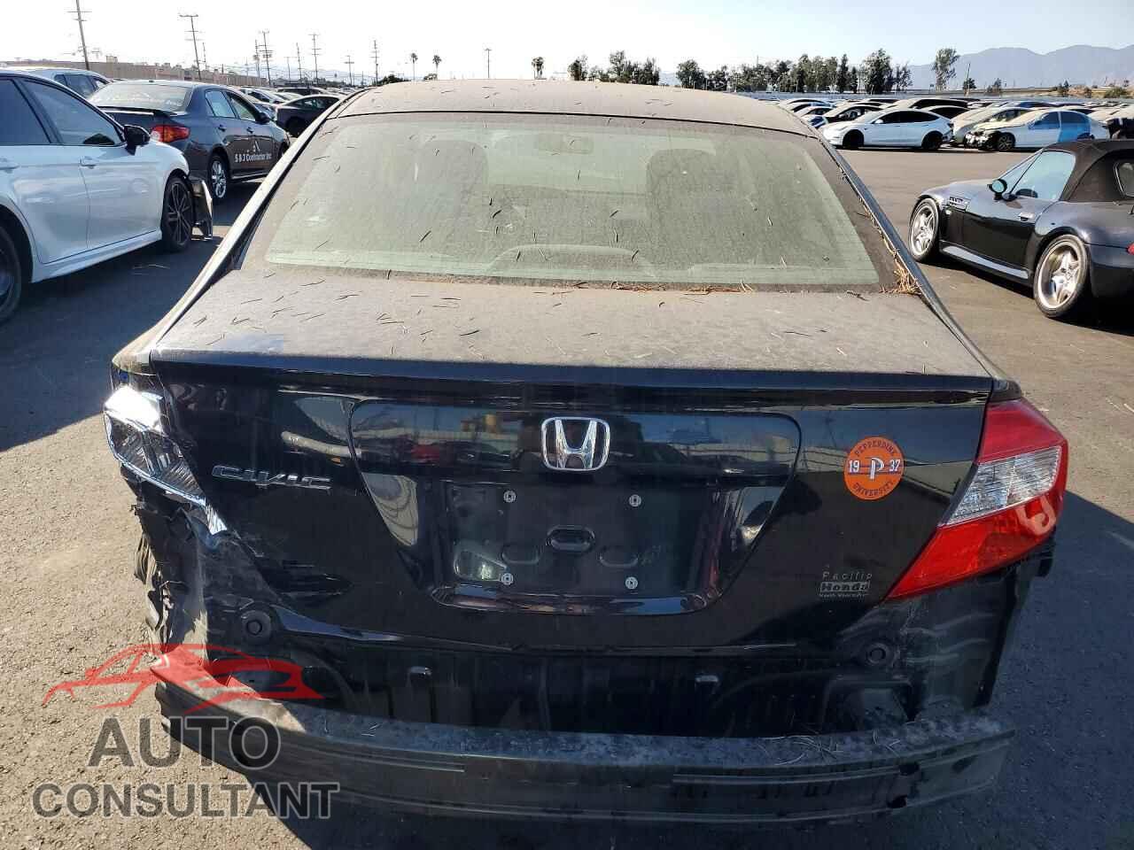 HONDA CIVIC 2012 - 2HGFB2F48CH100763