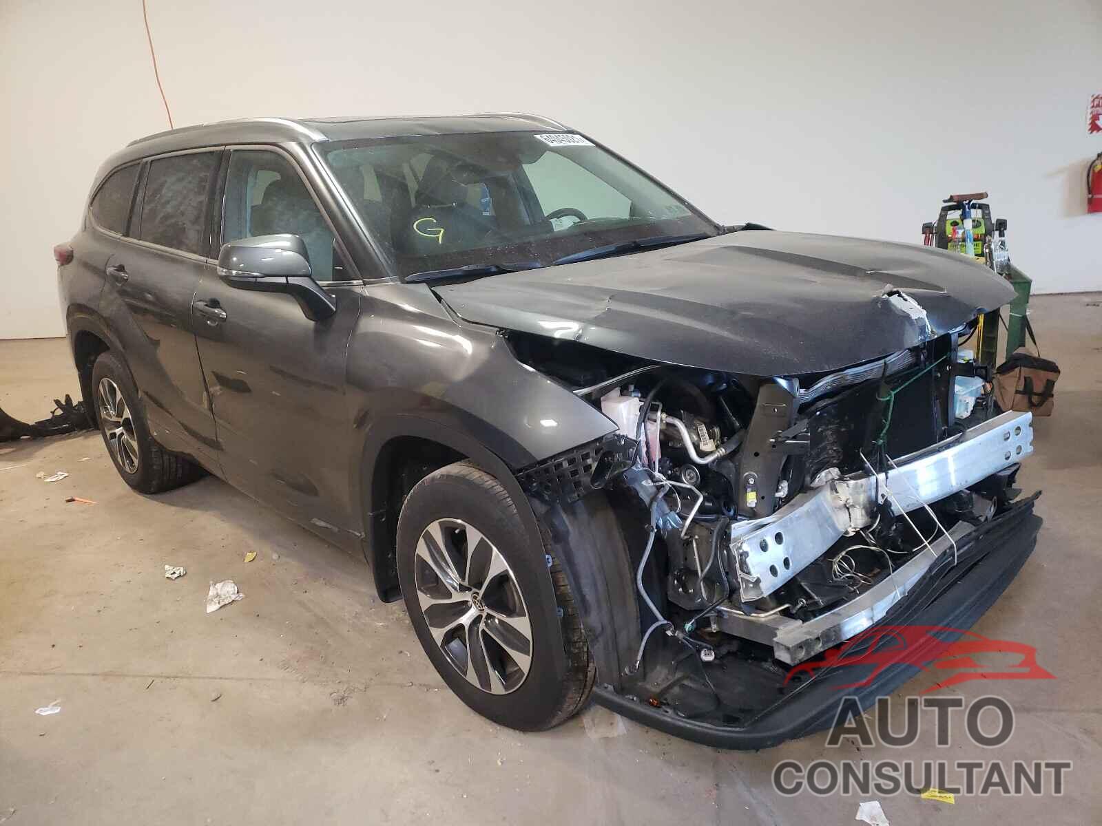 TOYOTA HIGHLANDER 2020 - 5TDGZRBH0LS037286