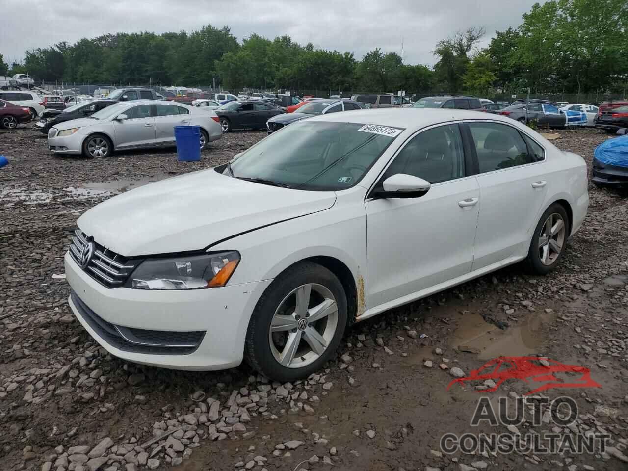 VOLKSWAGEN PASSAT 2012 - 1VWBP7A37CC106872