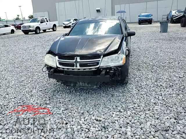 DODGE AVENGER 2012 - 1C3CDZEG2CN123340