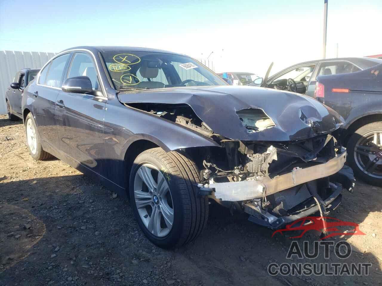 BMW 3 SERIES 2017 - WBA8D9G54HNU60710