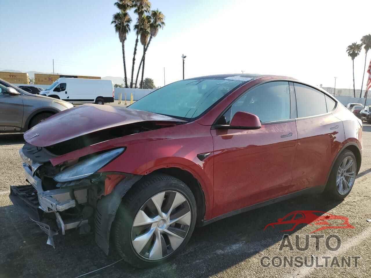TESLA MODEL Y 2021 - 5YJYGAEE6MF206536