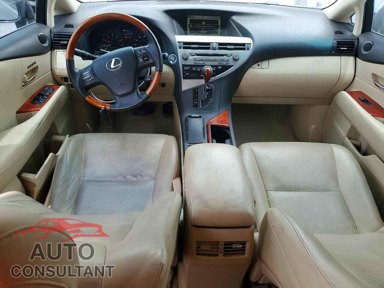 LEXUS RX350 2010 - 2T2BK1BAXAC021729
