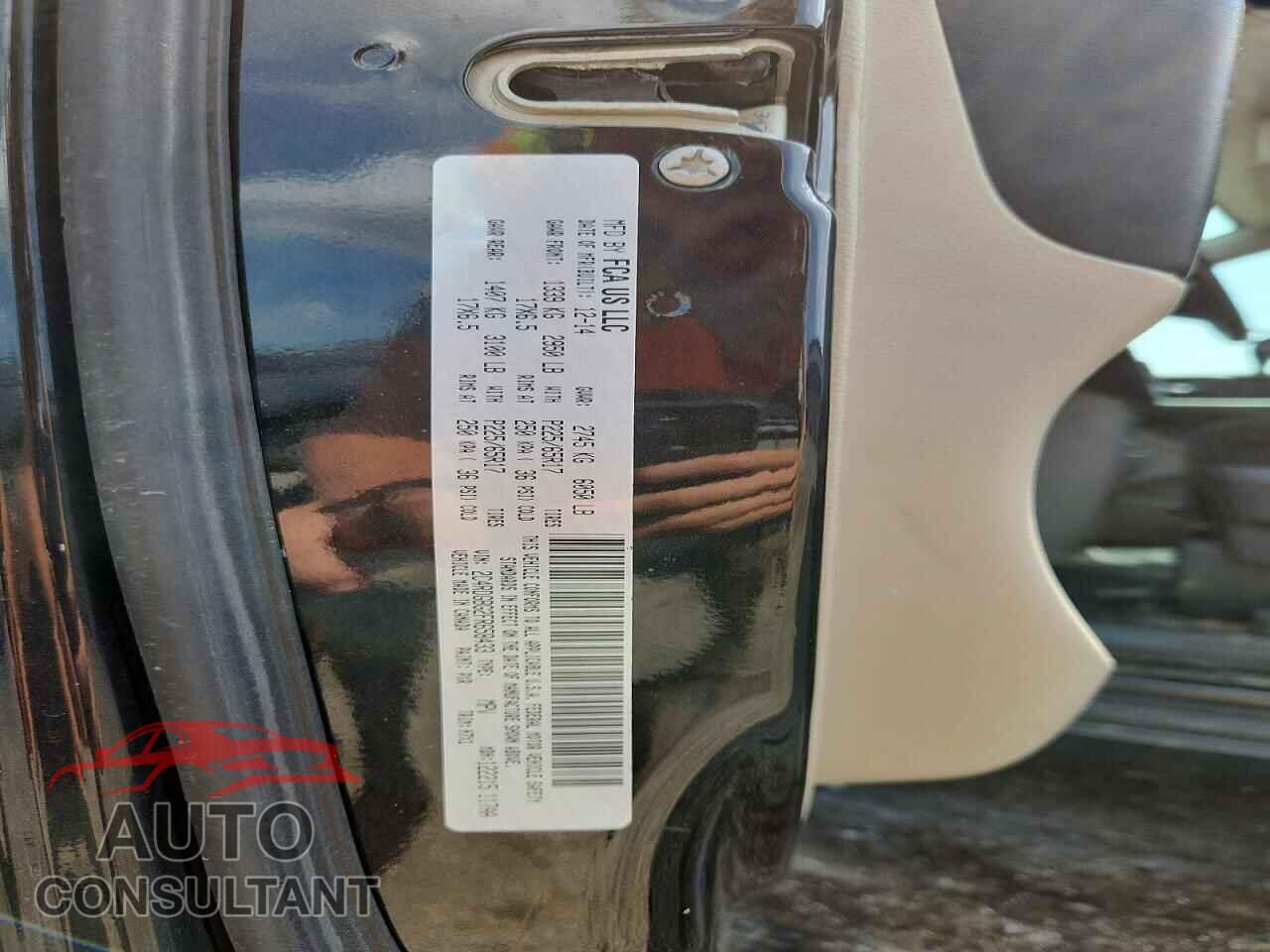DODGE CARAVAN 2015 - 2C4RDGBG2FR658433