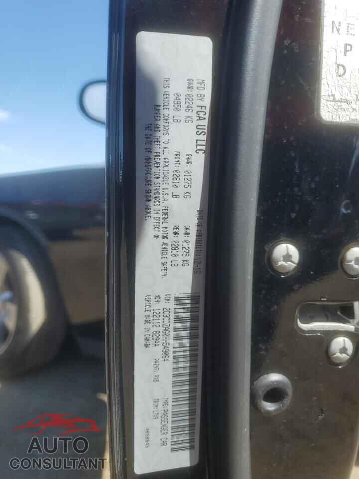 DODGE CHALLENGER 2017 - 2C3CDZAG0HH549064