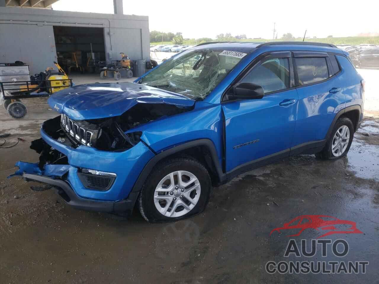 JEEP COMPASS 2018 - 3C4NJCAB7JT287071