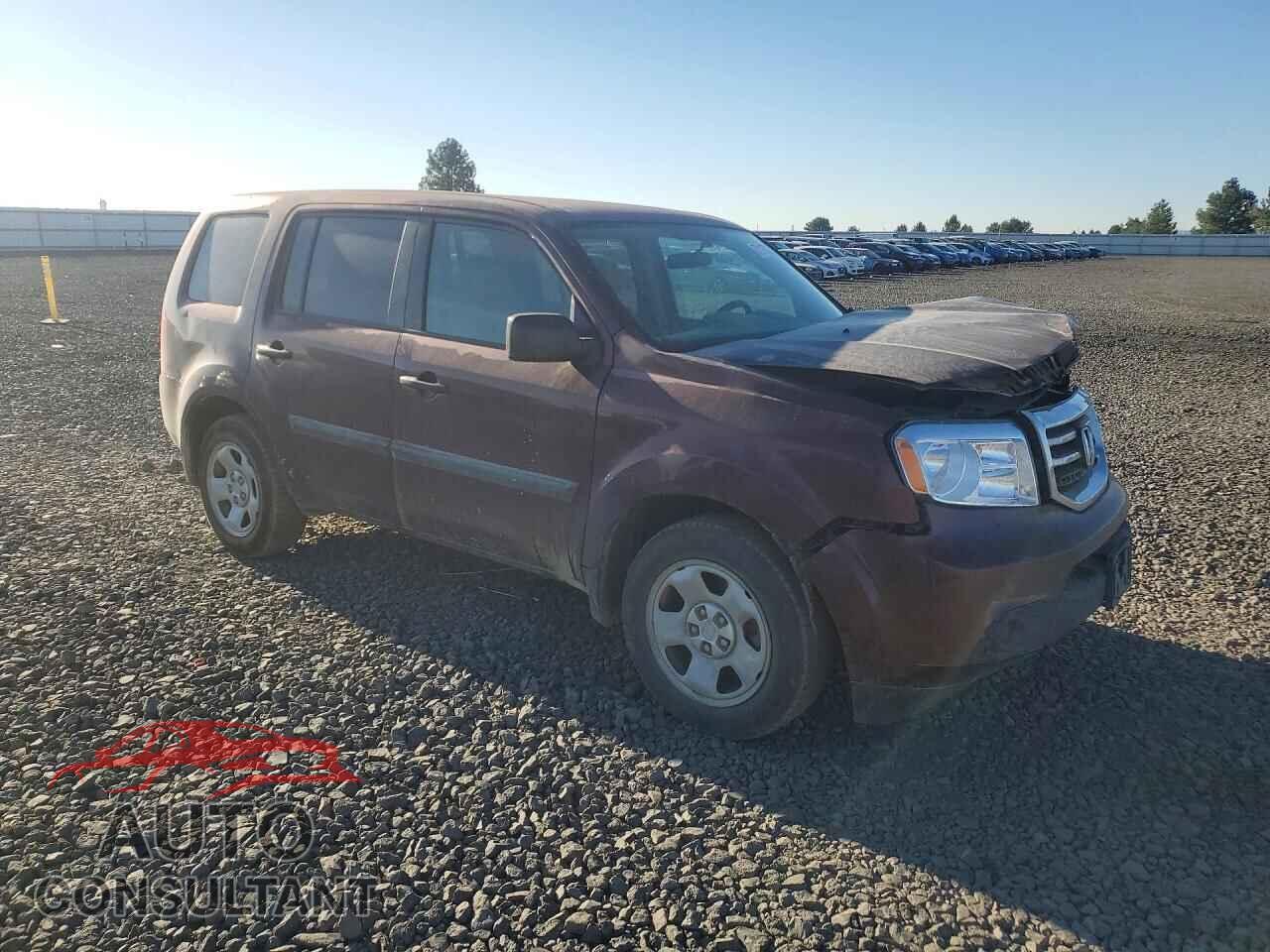 HONDA PILOT 2014 - 5FNYF4H2XEB030341