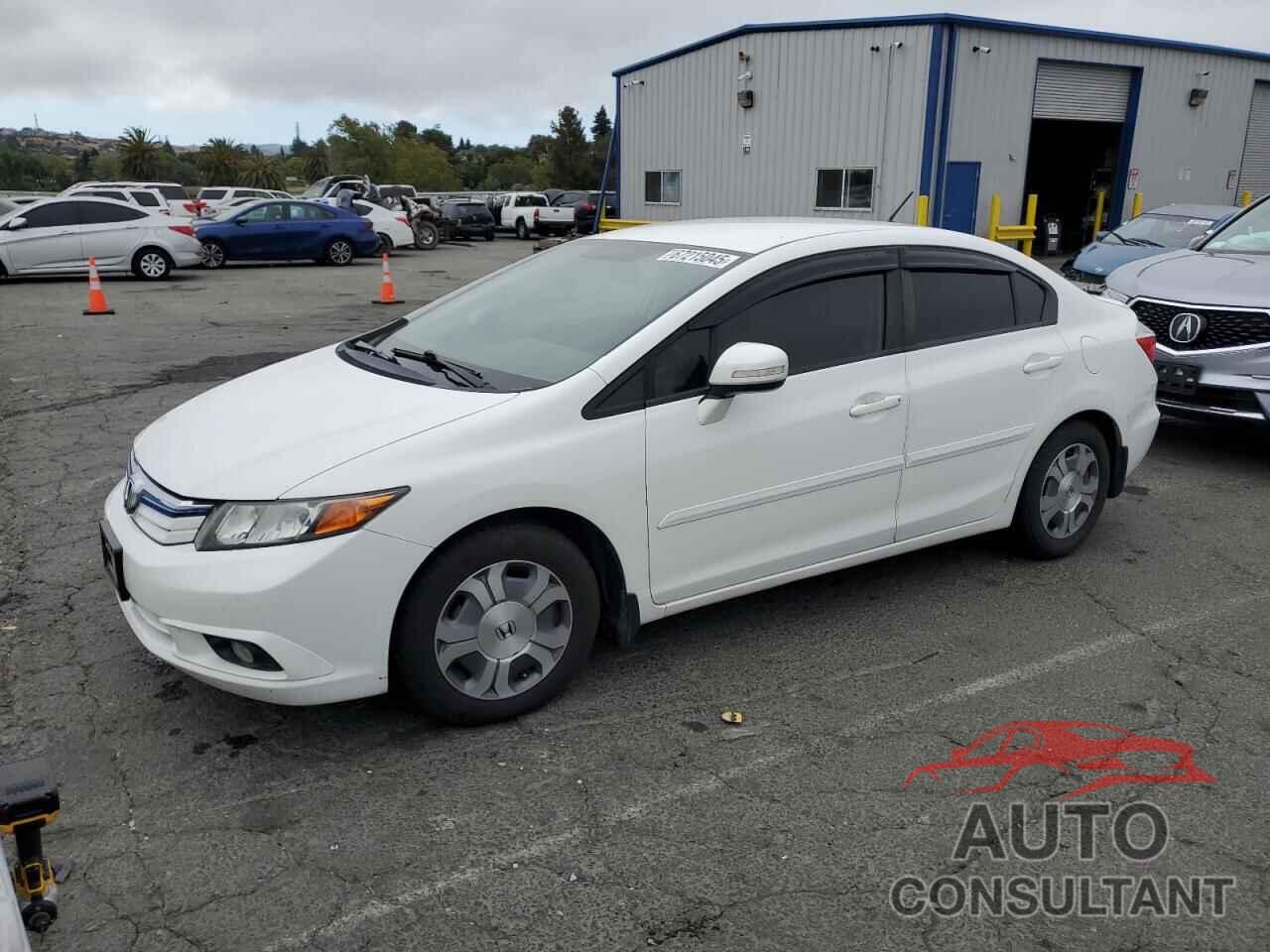 HONDA CIVIC 2012 - JHMFB4F38CS007850