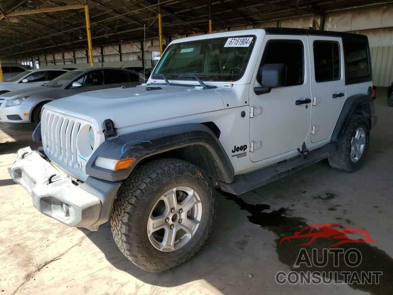 JEEP WRANGLER 2021 - 1C4HJXDM1MW648097