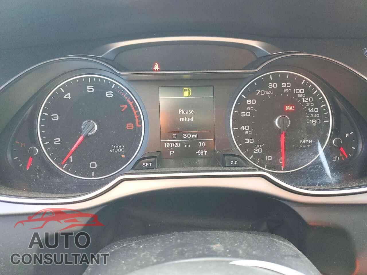 AUDI A4 2013 - WA1VFAFL5DA075749