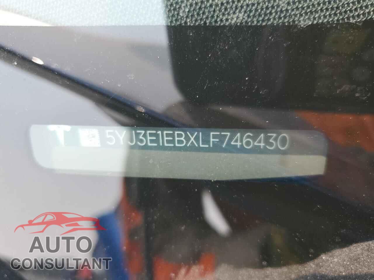 TESLA MODEL 3 2020 - 5YJ3E1EBXLF746430