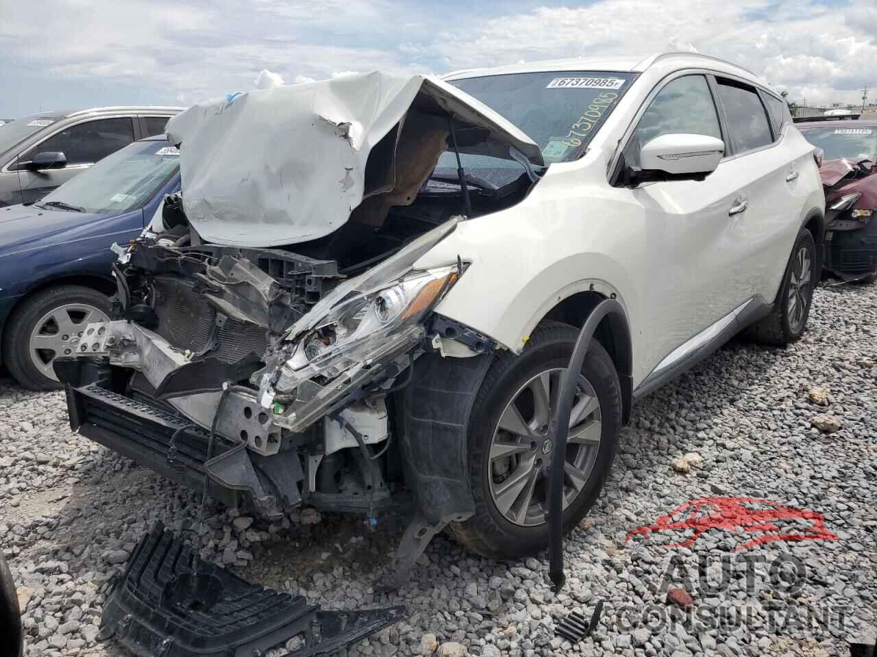 NISSAN MURANO 2015 - 5N1AZ2MG9FN261356