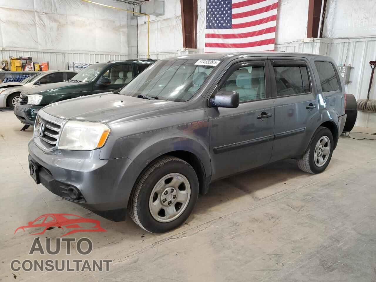 HONDA PILOT 2013 - 5FNYF4H25DB015437