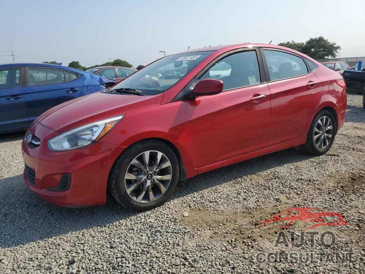 HYUNDAI ACCENT 2017 - KMHCT4AE9HU283990