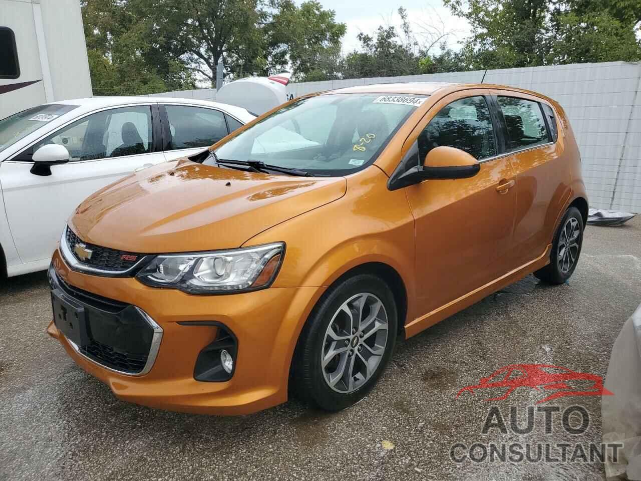 CHEVROLET SONIC 2017 - 1G1JD6SH7H4150215