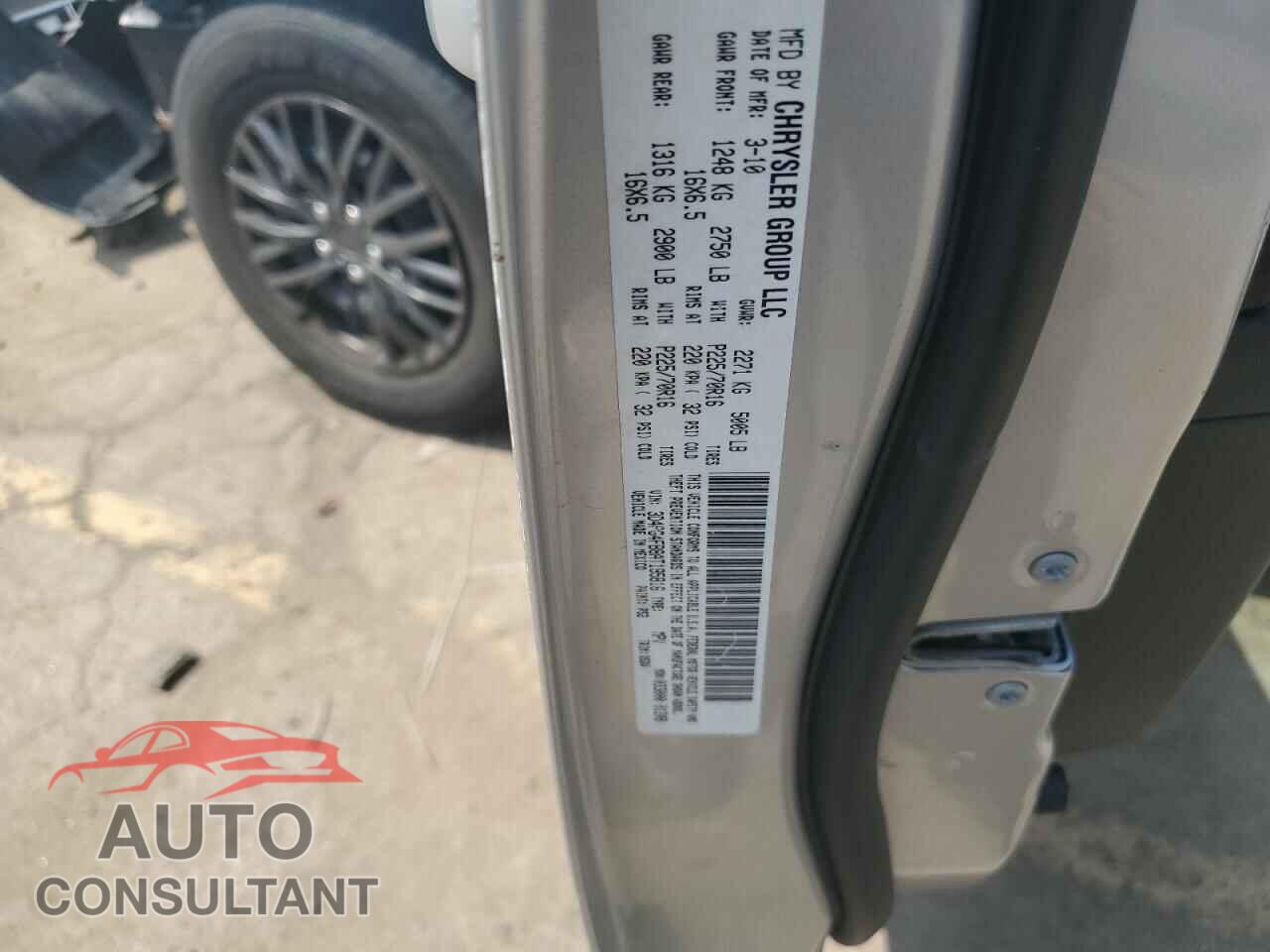 DODGE JOURNEY 2010 - 3D4PG4FB8AT195816