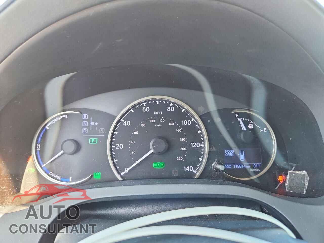 LEXUS CT 200 2014 - JTHKD5BHXE2199033