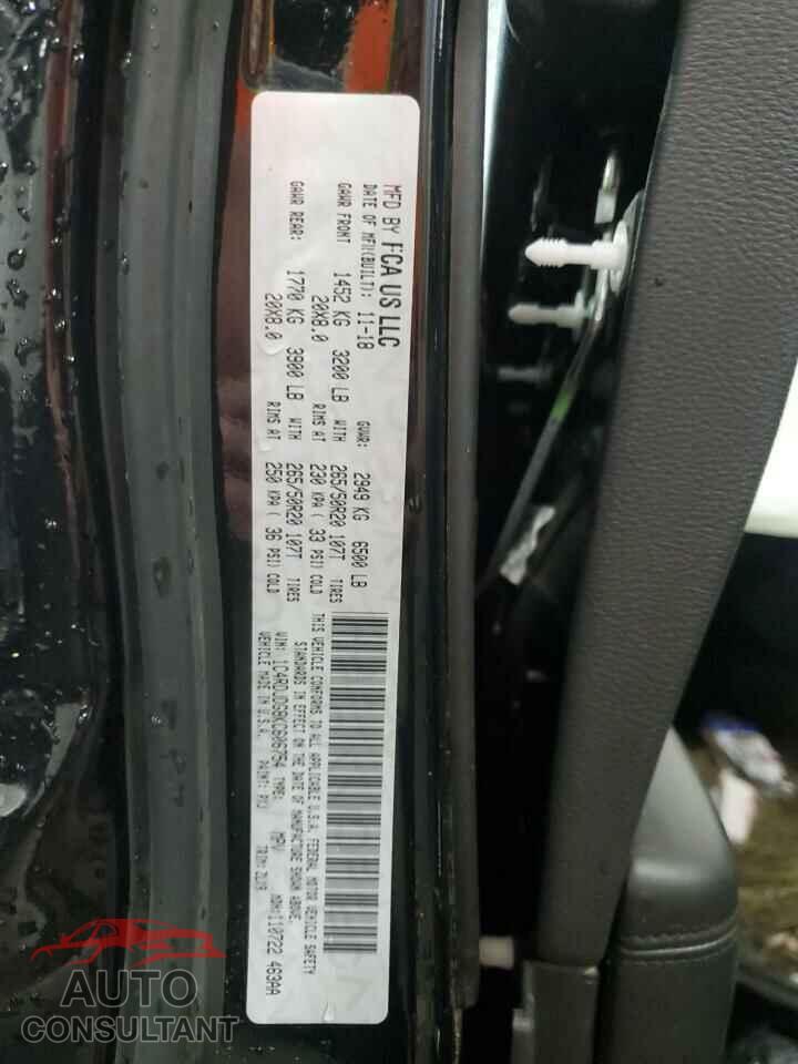 DODGE DURANGO 2019 - 1C4RDJDG8KC606754