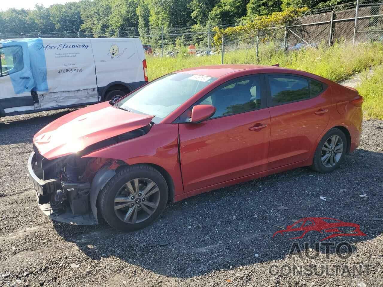 HYUNDAI ELANTRA 2017 - 5NPD84LF4HH047077