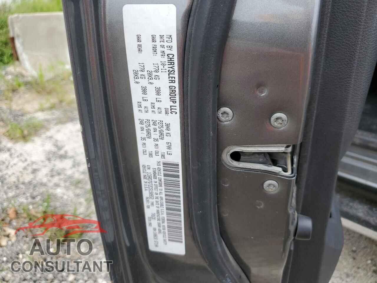 DODGE RAM 1500 2012 - 1C6RD7GT2CS150552