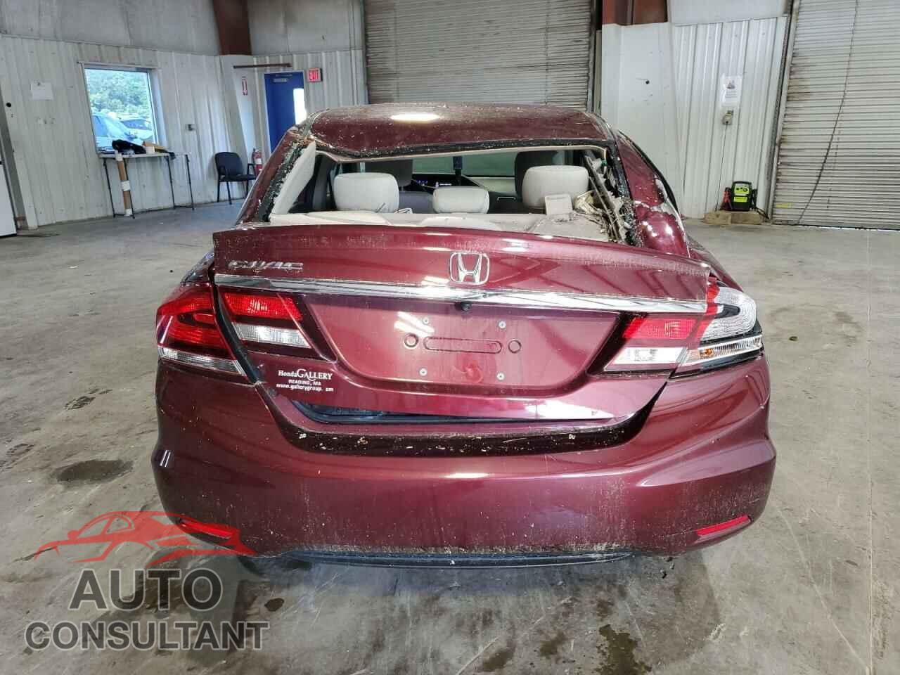 HONDA CIVIC 2014 - 2HGFB2F53EH507191