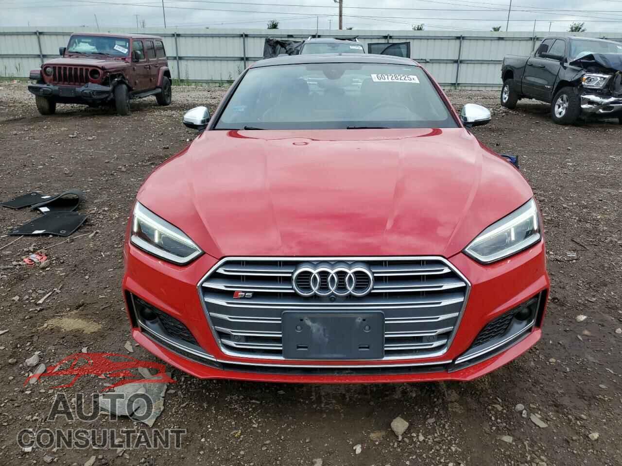 AUDI S5/RS5 2018 - WAUC4CF51JA090631