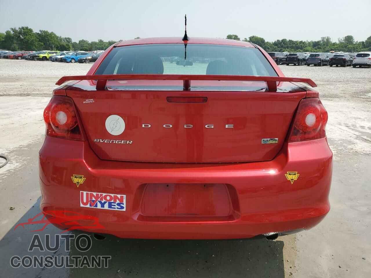 DODGE AVENGER 2012 - 1C3CDZEG5CN310085