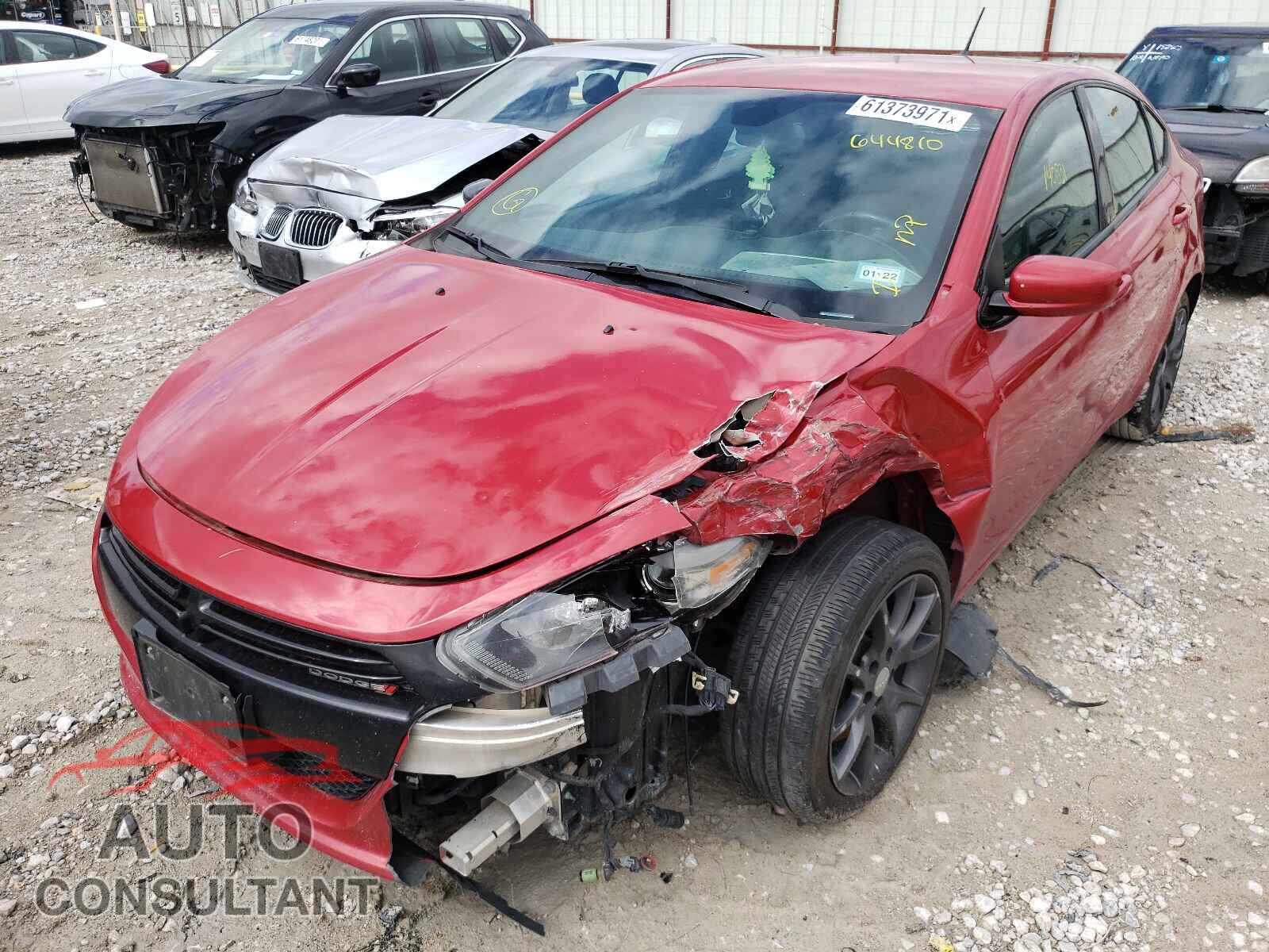 DODGE DART 2016 - 1C3CDFBB6GD644810