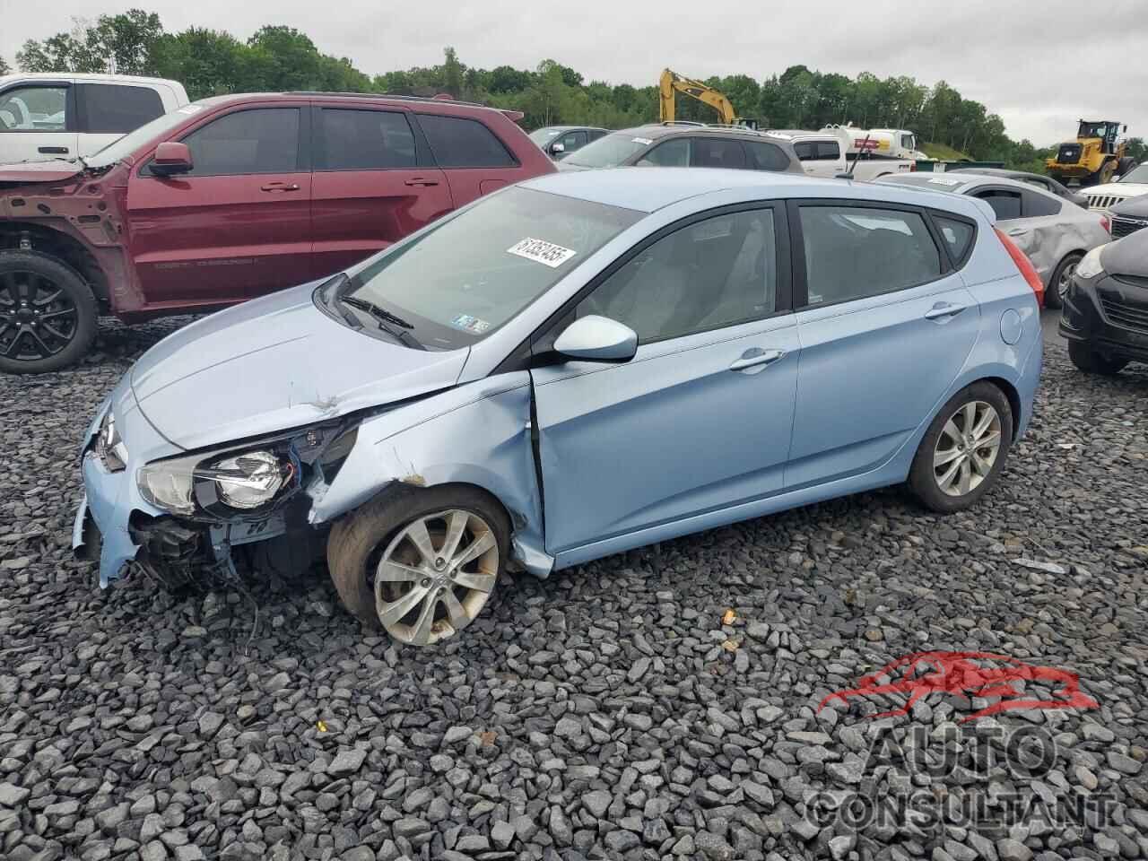 HYUNDAI ACCENT 2012 - KMHCU5AE4CU020575