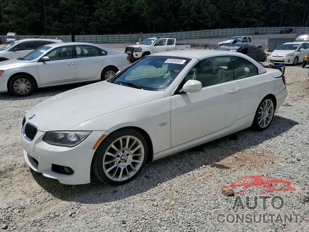 BMW 3 SERIES 2013 - WBADW3C52DJ526622