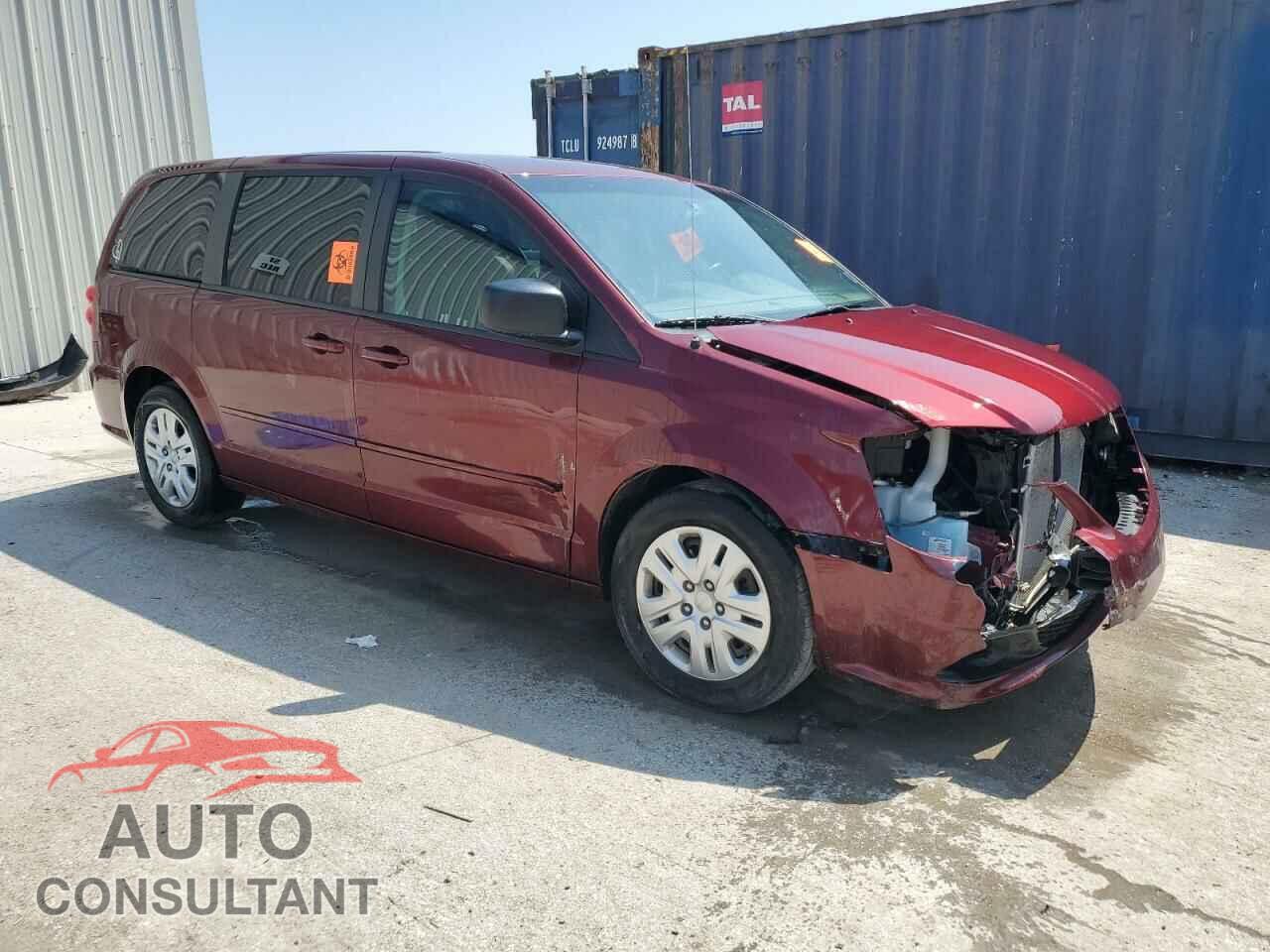 DODGE CARAVAN 2017 - 2C4RDGBG4HR563732